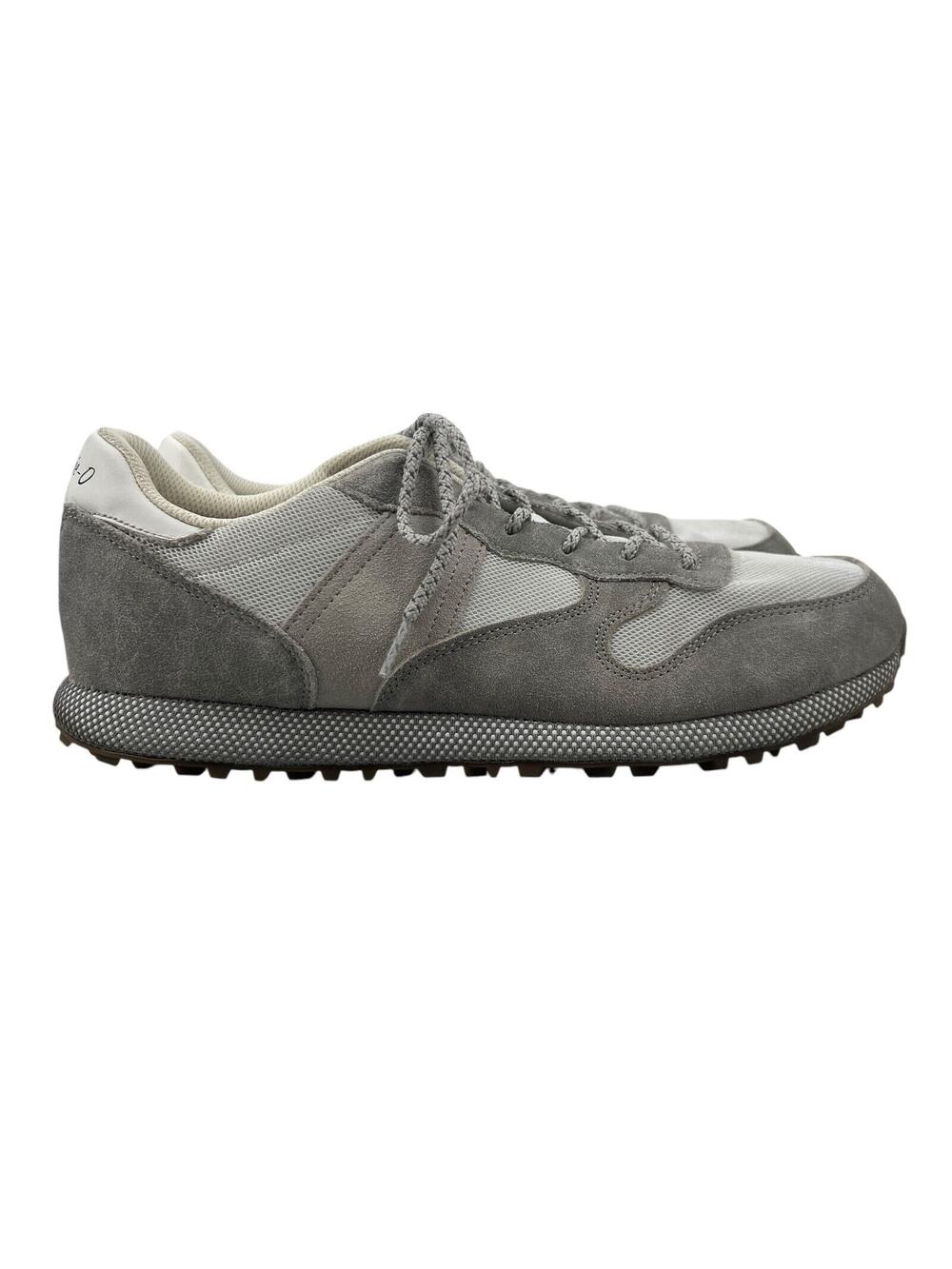 Johnnie-O Mens 12 Shoe Grey Range Runner Athletic Versatile Walking Golf Sneaker